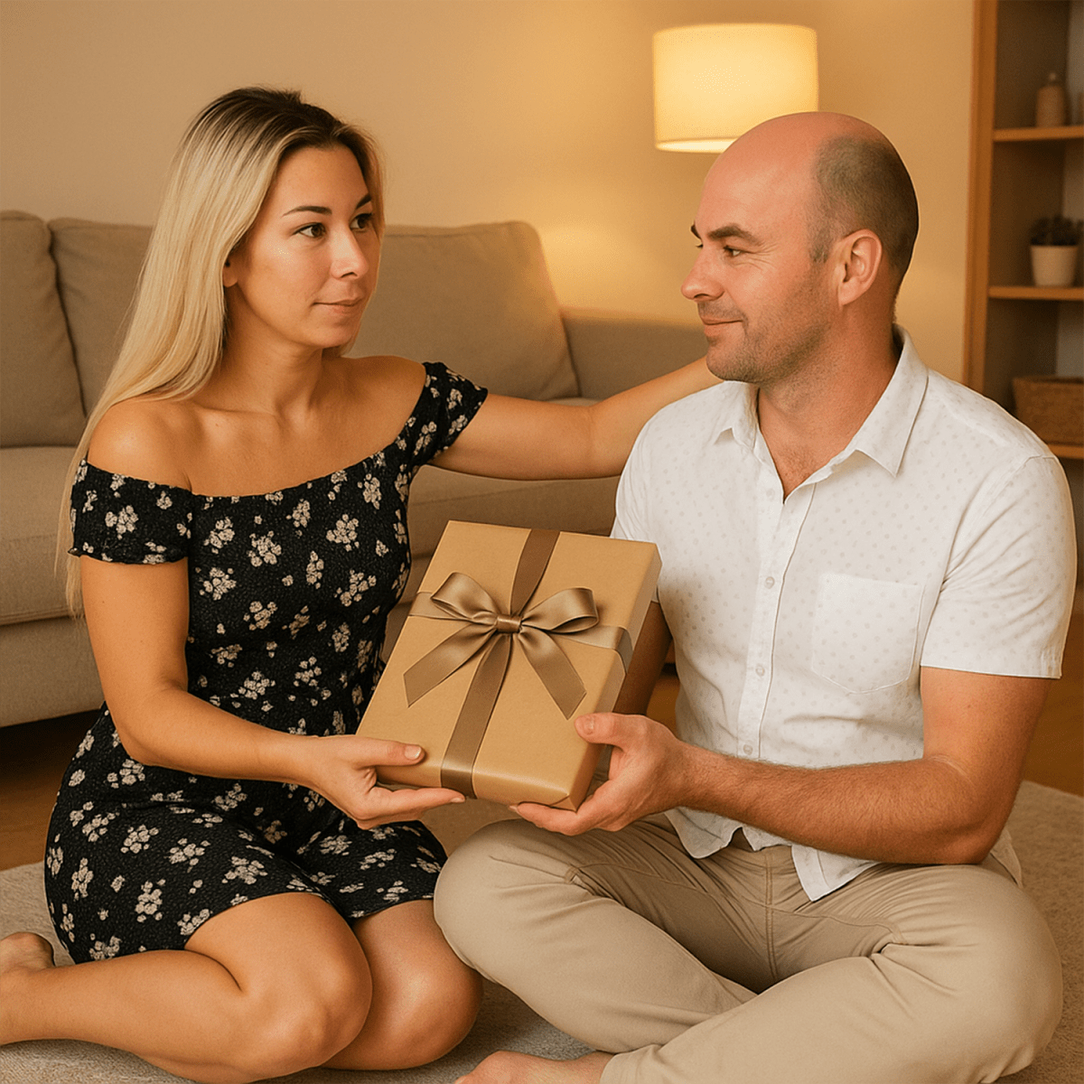 Image of 20 lat razem - druk na szkle, portret z Twojego zdjęcia - Wymaluj Prezent