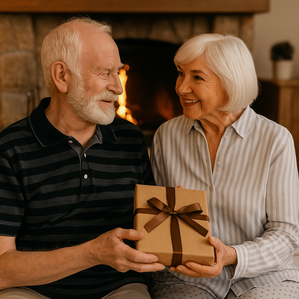 50 wspólnych lat - druk na szkle z Twojego zdjęcia - Wymaluj Prezent