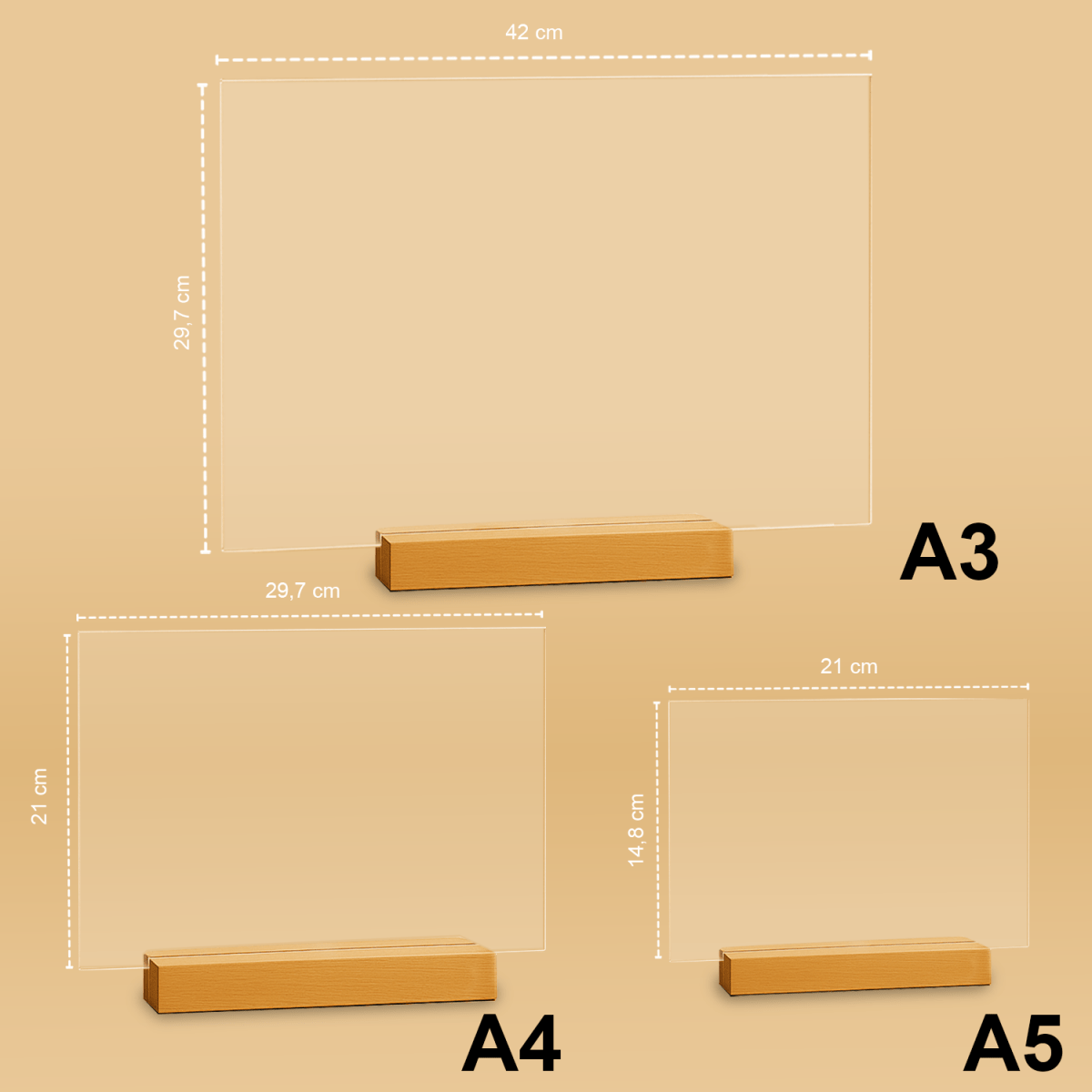 Image of Babcia najukochańsza na świecie - druk na szkle z Twojego zdjęcia - Wymaluj Prezent