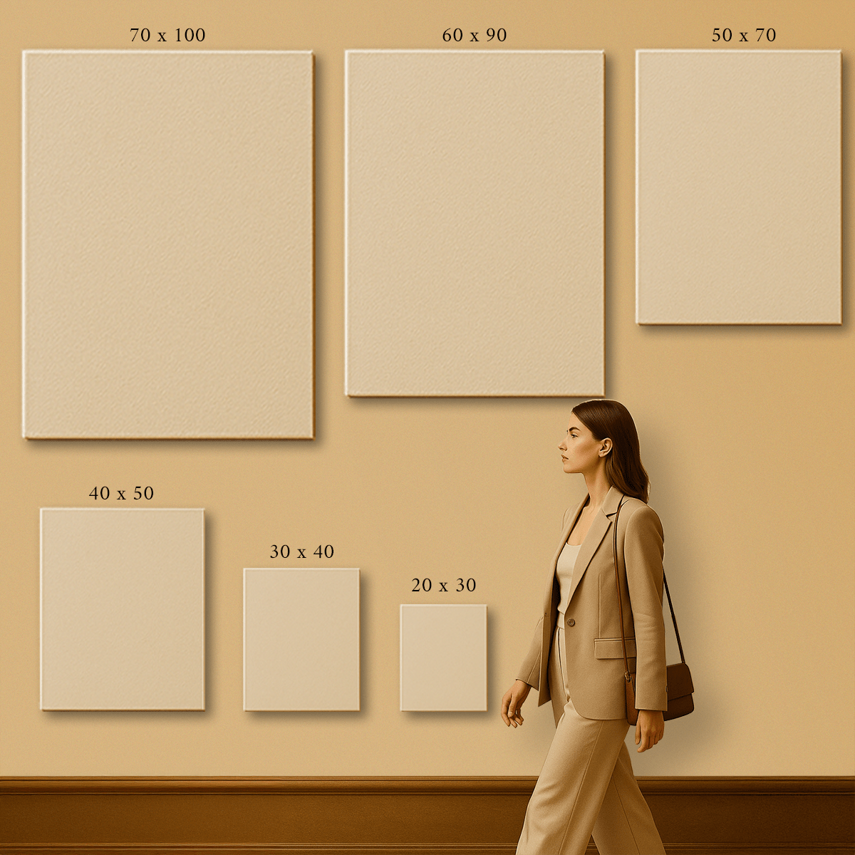 Babcia z córką i wnukiem - obraz na płótnie z Twojego zdjęcia - Wymaluj Prezent