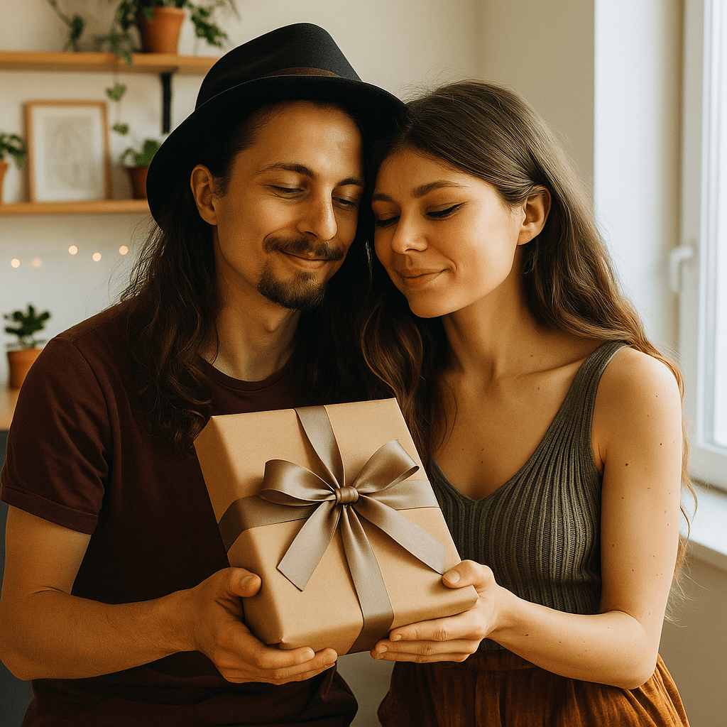 Cztery zdjęcia pary - druk na szkle, kolaż z Twoich zdjęć - Wymaluj Prezent