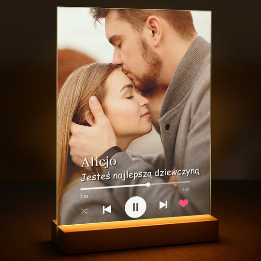 Dla najlepszej dziewczyny - druk na szkle z Twojego zdjęcia