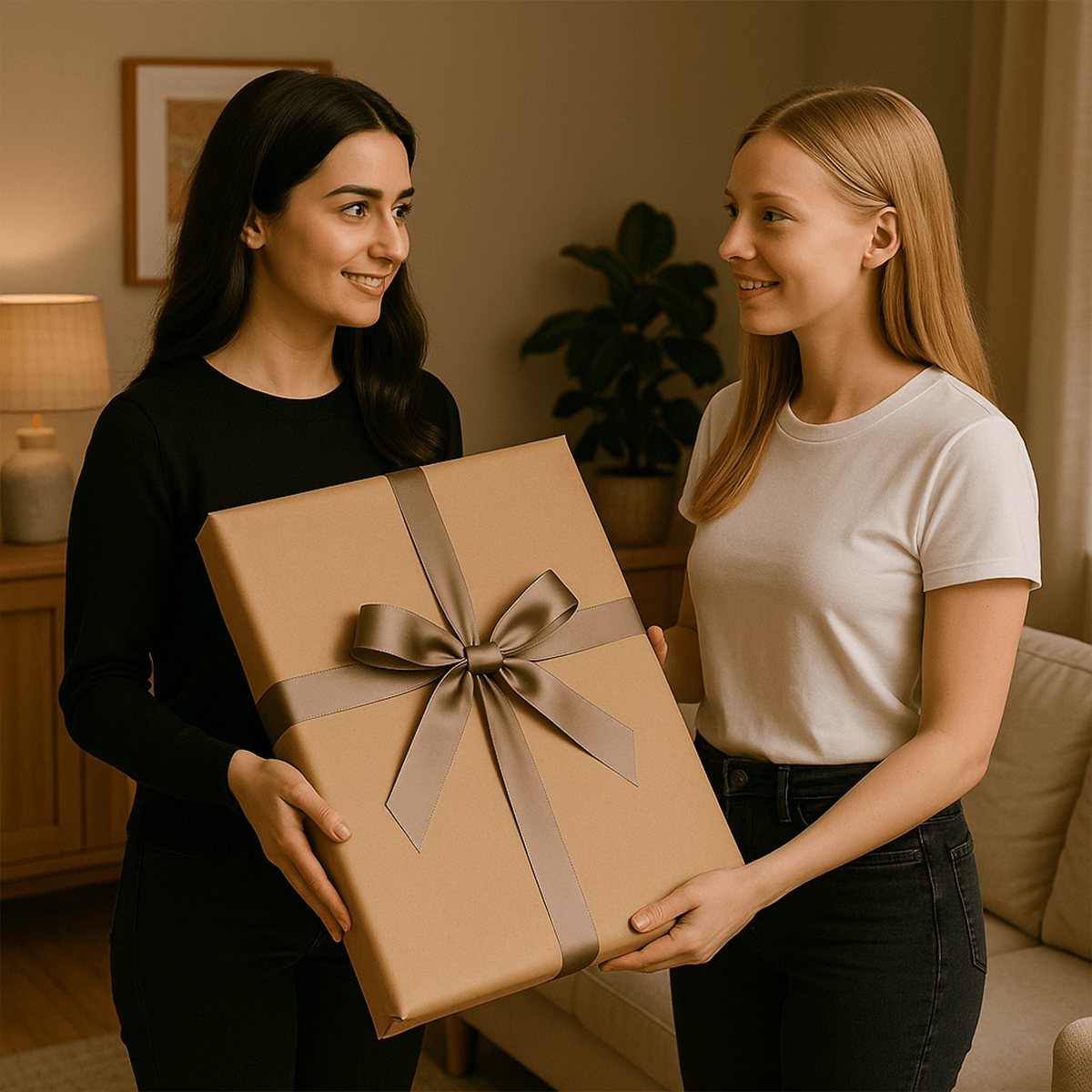 Image of Dwie królowe - obraz na płótnie z Twojego zdjęcia - Wymaluj Prezent