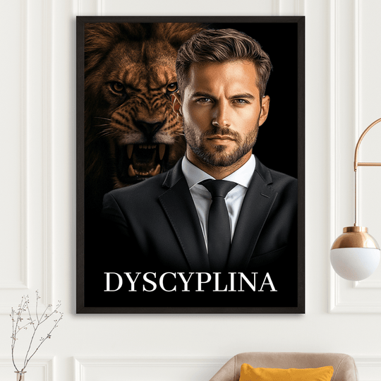 Dyscyplina - plakat z Twojego zdjęcia