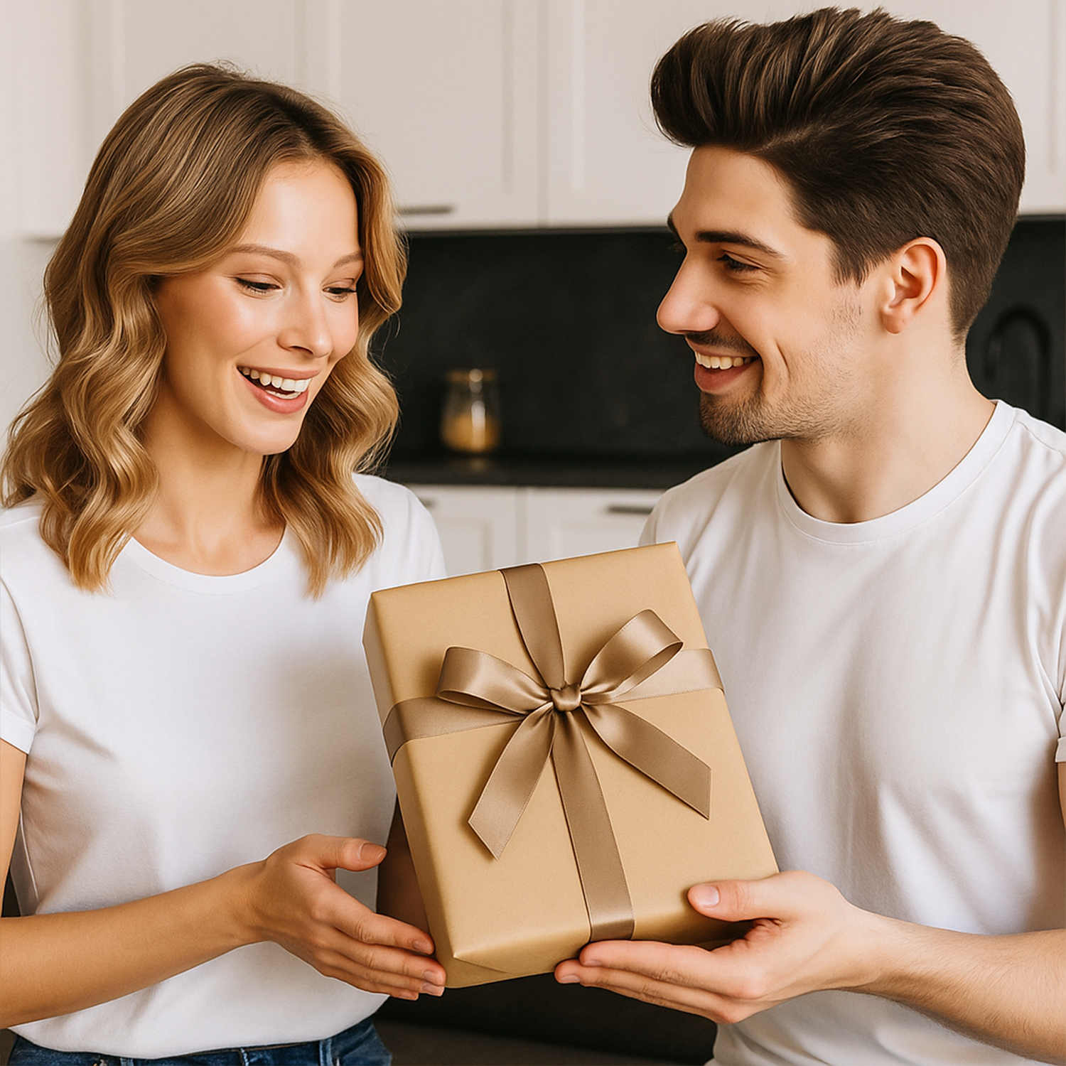 Portret pary + piosenka - druk na szkle, portret z Twojego zdjęcia