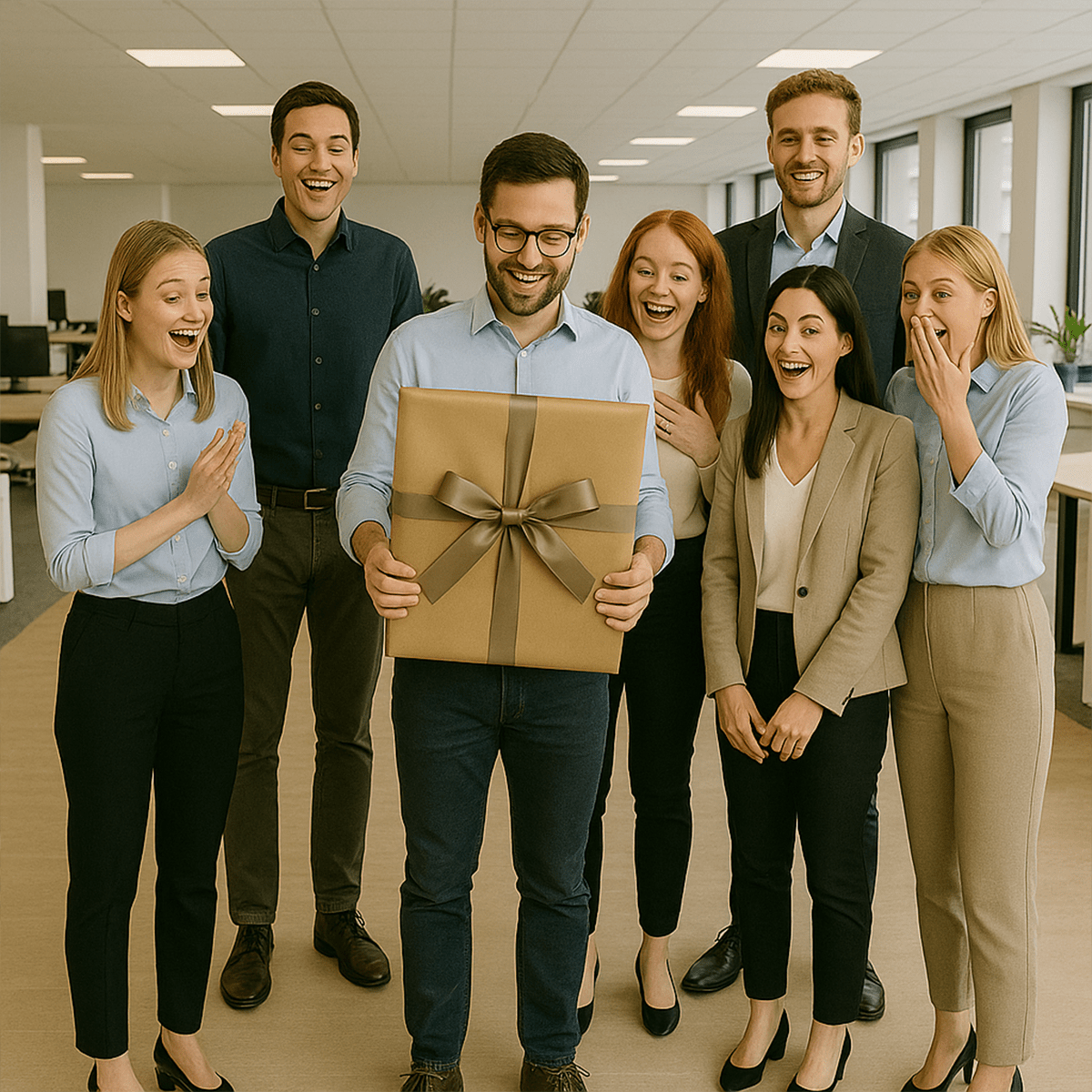 Grupa przyjaciół - obraz na płótnie z Twojego zdjęcia - Wymaluj Prezent