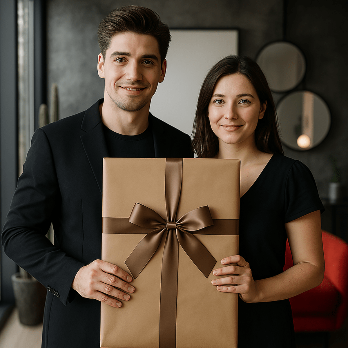 Halloweeenowa para - plakat z Twojego zdjęcia - Wymaluj Prezent