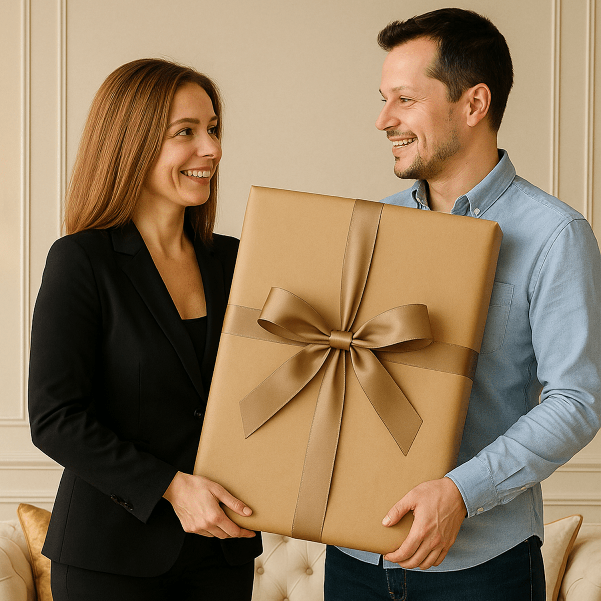 Image of Ilustracja króla i królowej - obraz na płótnie z Twojego zdjęcia - Wymaluj Prezent