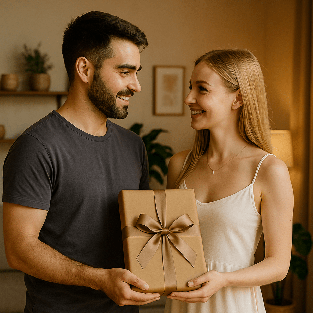 Karykatura na 10 rocznicę - druk na szkle, portret z Twojego zdjęcia - Wymaluj Prezent