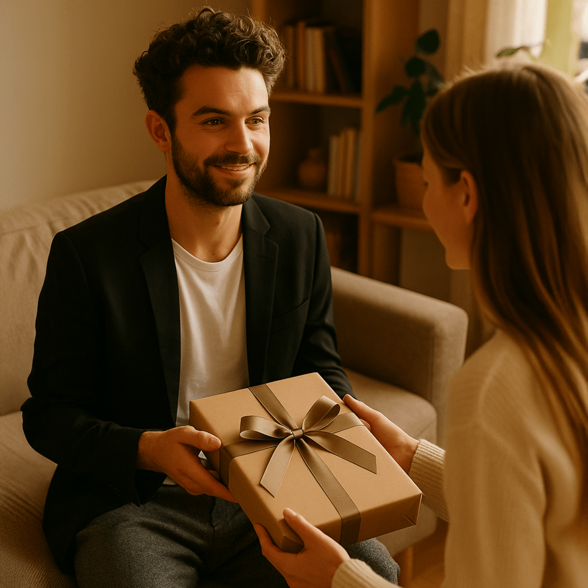 Karykatura urodzinowa na 30. - druk na szkle, portret z Twojego zdjęcia - Wymaluj Prezent