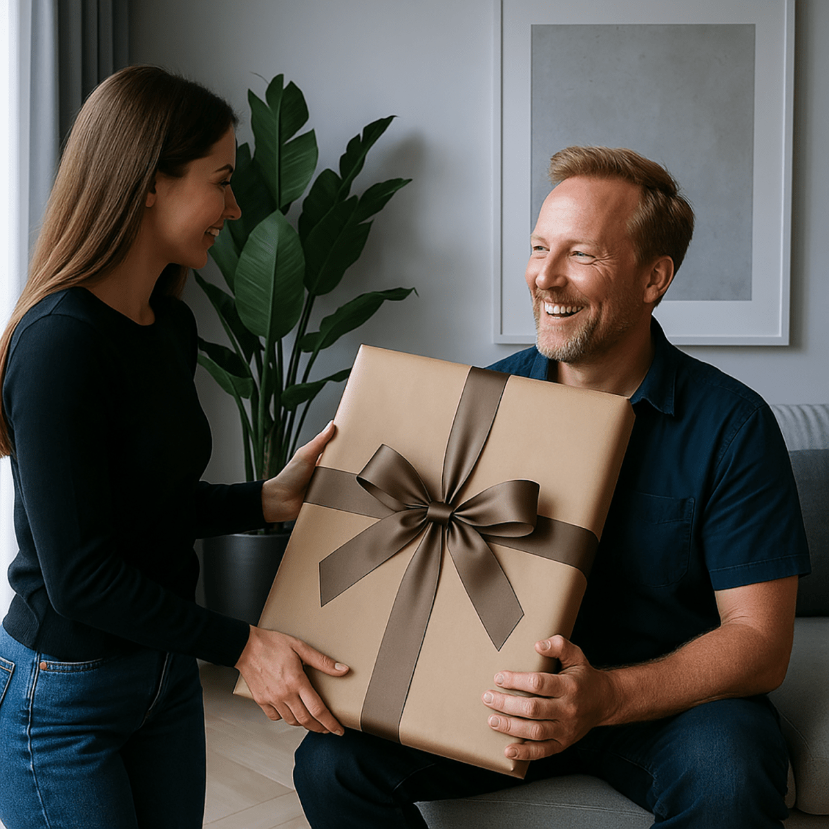 Karykatura z życzeniami na 40. - plakat z Twojego zdjęcia - Wymaluj Prezent