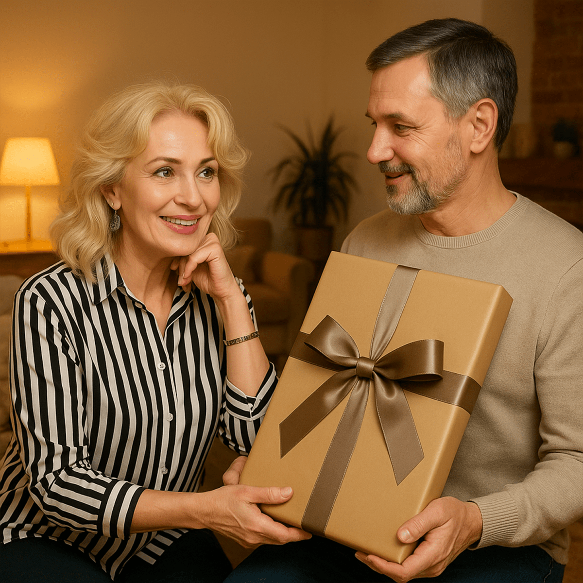 Kolaż 4 zdjęć na 50. - plakat z Twojego zdjęcia - Wymaluj Prezent