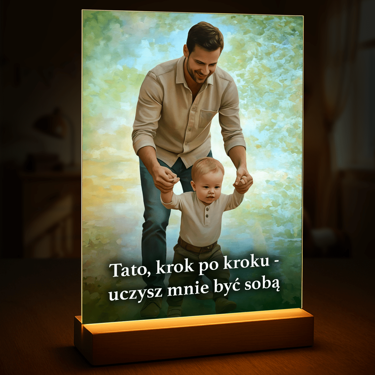 Krok po kroku - druk na szkle, portret z Twojego zdjęcia - Wymaluj Prezent