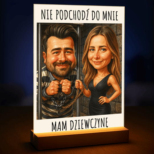 Mam dziewczynę - druk na szkle, portret z Twojego zdjęcia