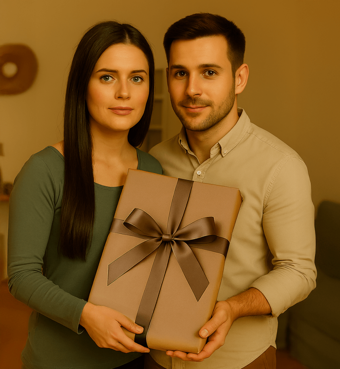 Na grzbiecie pandy z okazji 40. - obraz na płótnie z Twojego zdjęcia - Wymaluj Prezent