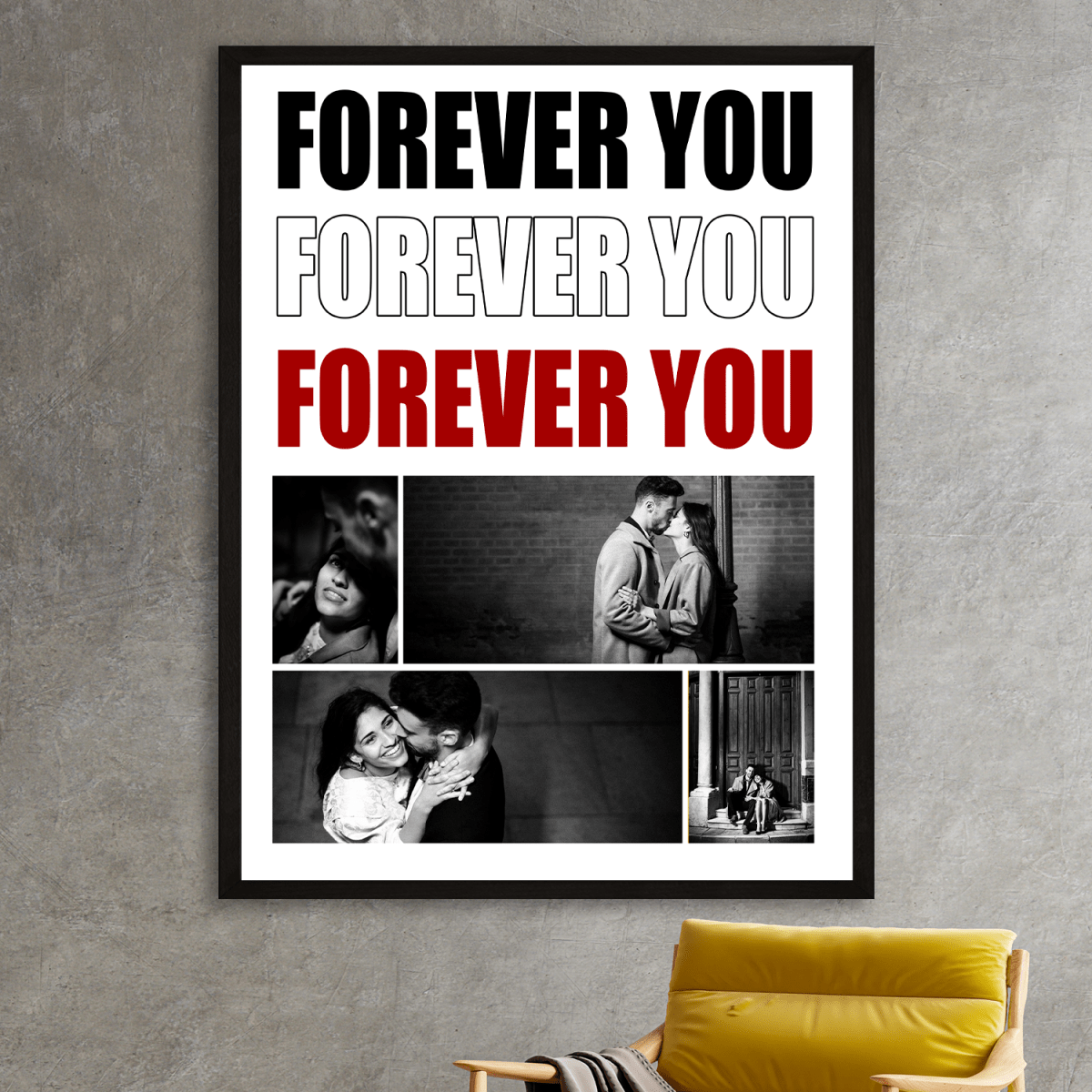 Image of Na zawsze Ty - plakat z Twojego zdjęcia - Wymaluj Prezent