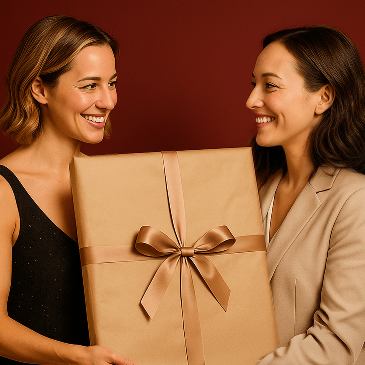 Image of Najlepsze przyjaciółki - obraz na płótnie z Twojego zdjęcia - Wymaluj Prezent