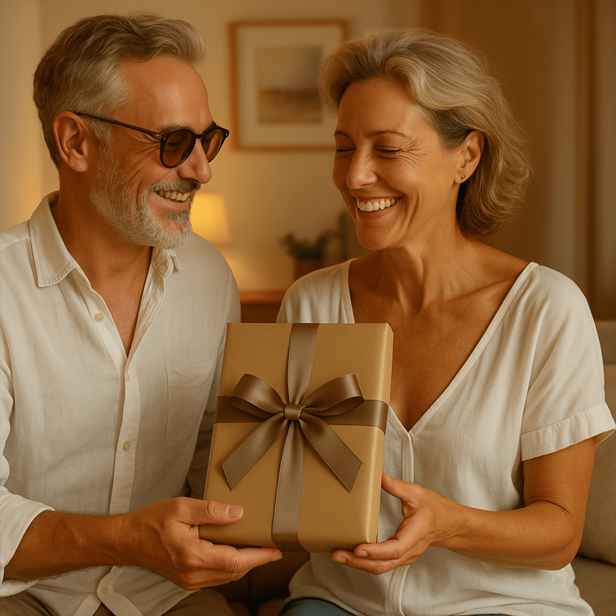 Image of Najukochańsi rodzice - druk na szkle z Twojego zdjęcia - Wymaluj Prezent