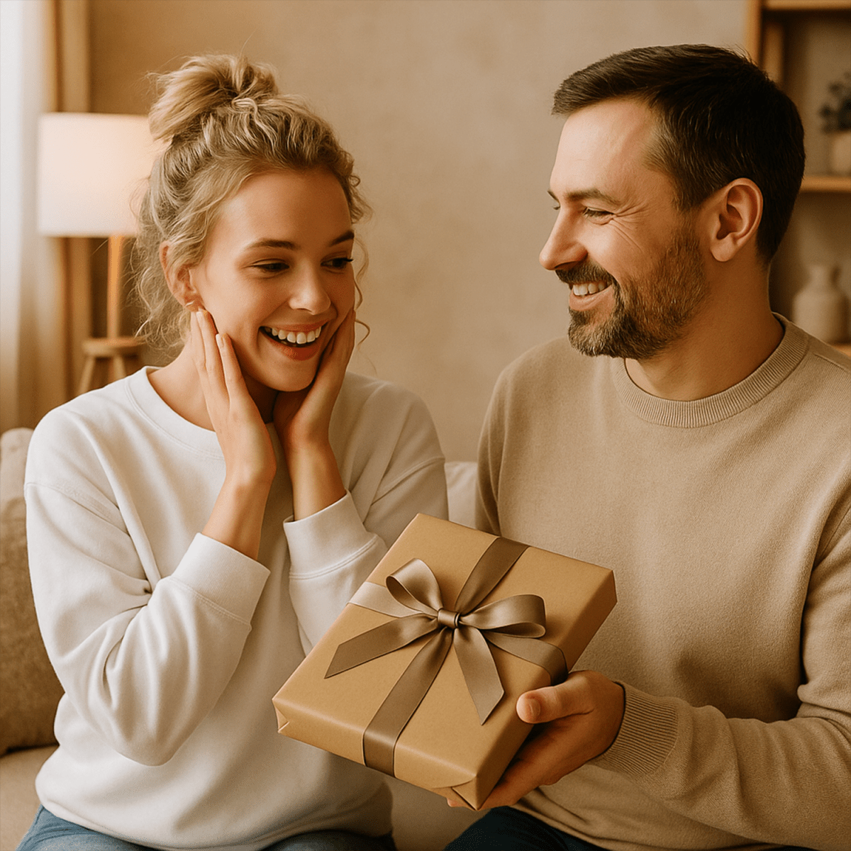 Image of Neonowy projekt dla niej w stylu Spotify - druk na szkle z Twojego zdjęcia - Wymaluj Prezent