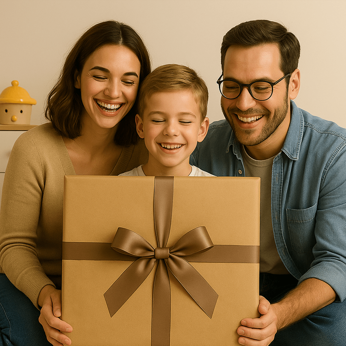 Image of Portret chłopca - obraz na płótnie z Twojego zdjęcia - Wymaluj Prezent