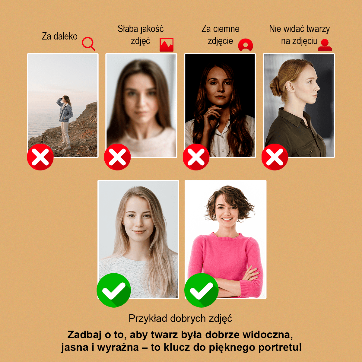 Image of Portret damy i generała - obraz na płótnie z Twojego zdjęcia - Wymaluj Prezent