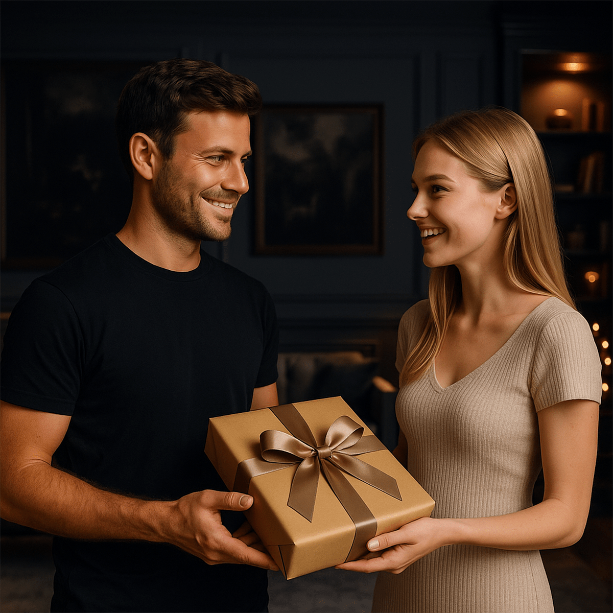 Portret dla niego w stylu Spotify - druk na szkle, portret z Twojego zdjęcia - Wymaluj Prezent