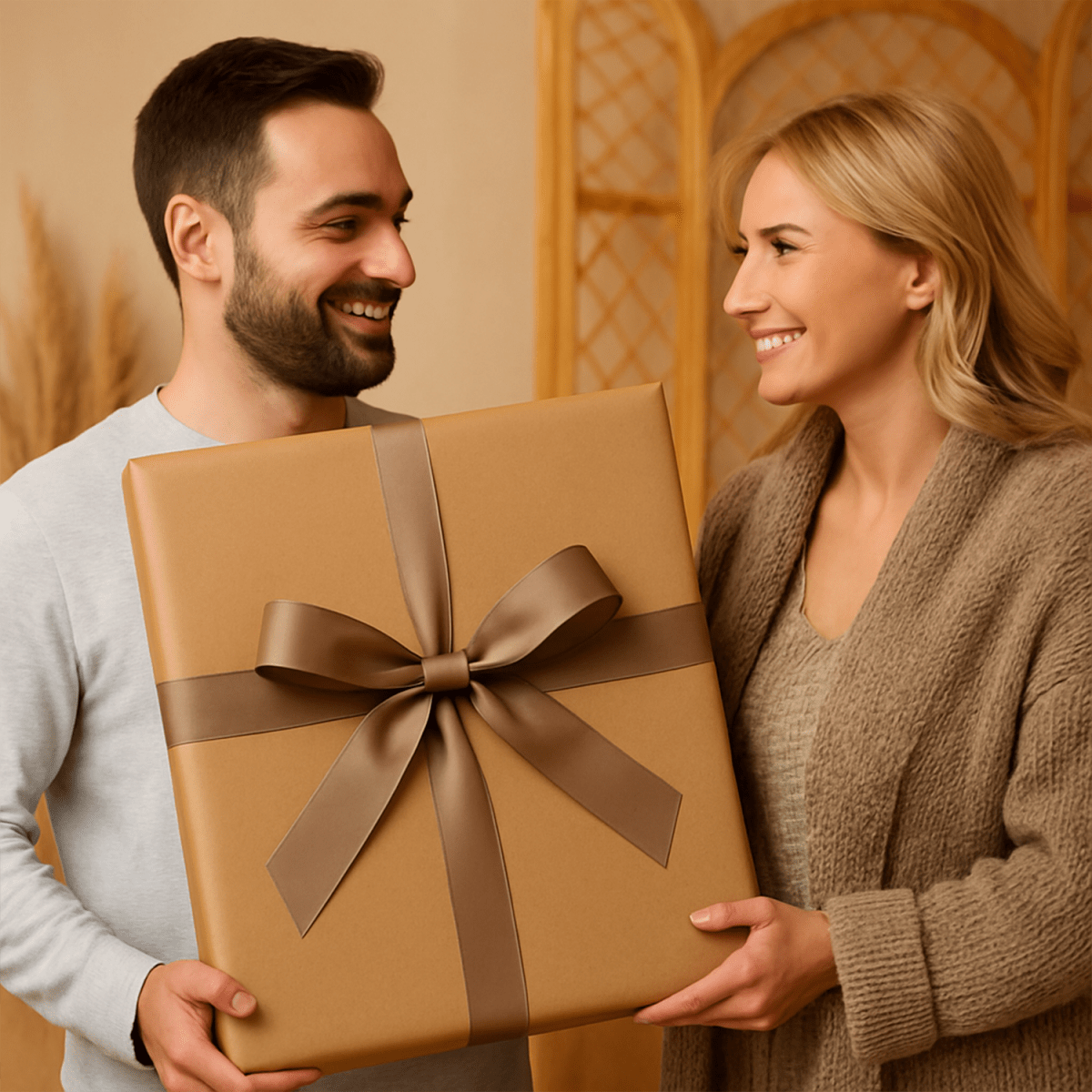 Portret Króla i Królowej w zielonych szatach - obraz na płótnie z Twojego zdjęcia - Wymaluj Prezent