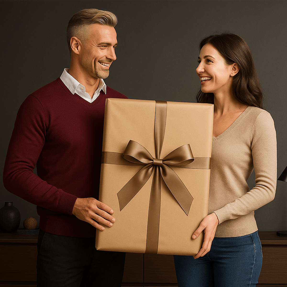 Image of Portret magnata - obraz na płótnie z Twojego zdjęcia - Wymaluj Prezent