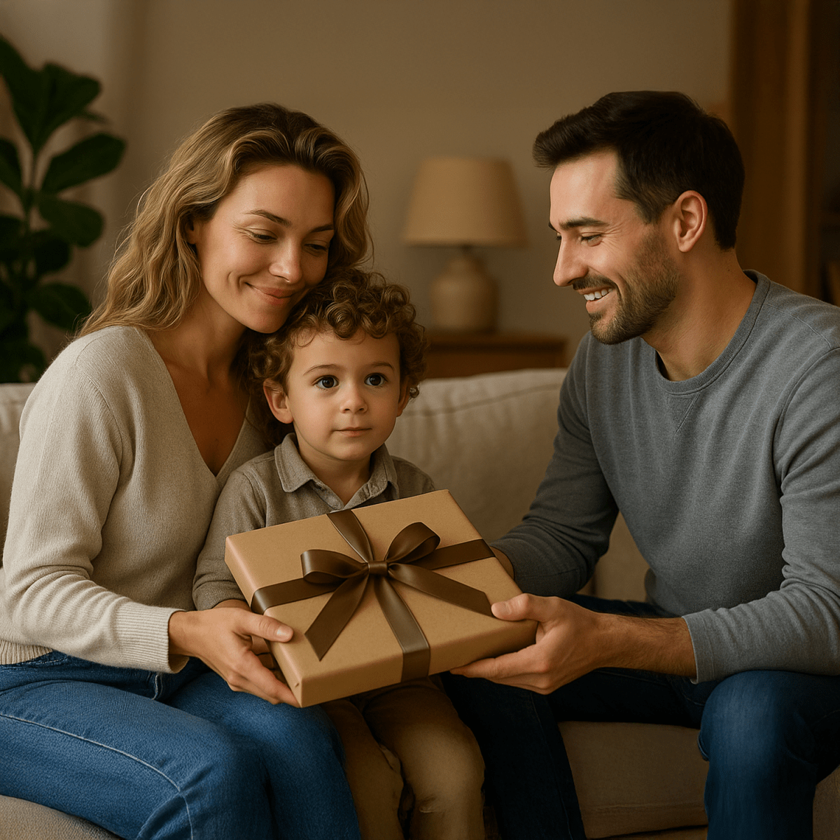 Portret mamy z dzieckiem + napis - druk na szkle, portret z Twojego zdjęcia - Wymaluj Prezent