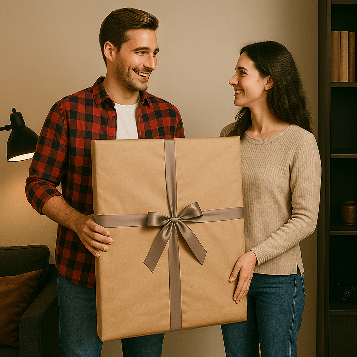 Portret mężczyzny - obraz na płótnie z Twojego zdjęcia - Wymaluj Prezent