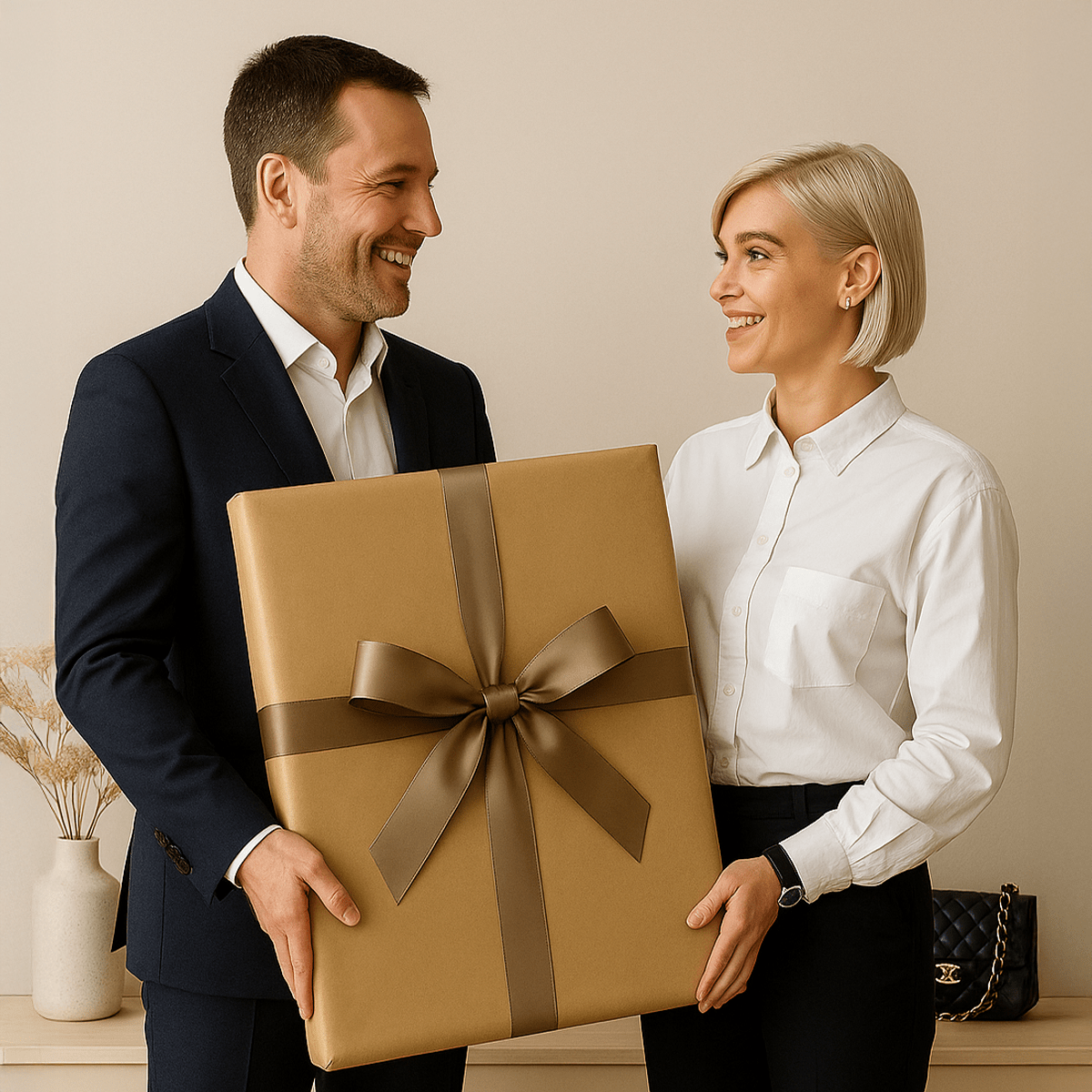 Image of Portret na 40. urodziny - obraz na płótnie z Twojego zdjęcia - Wymaluj Prezent