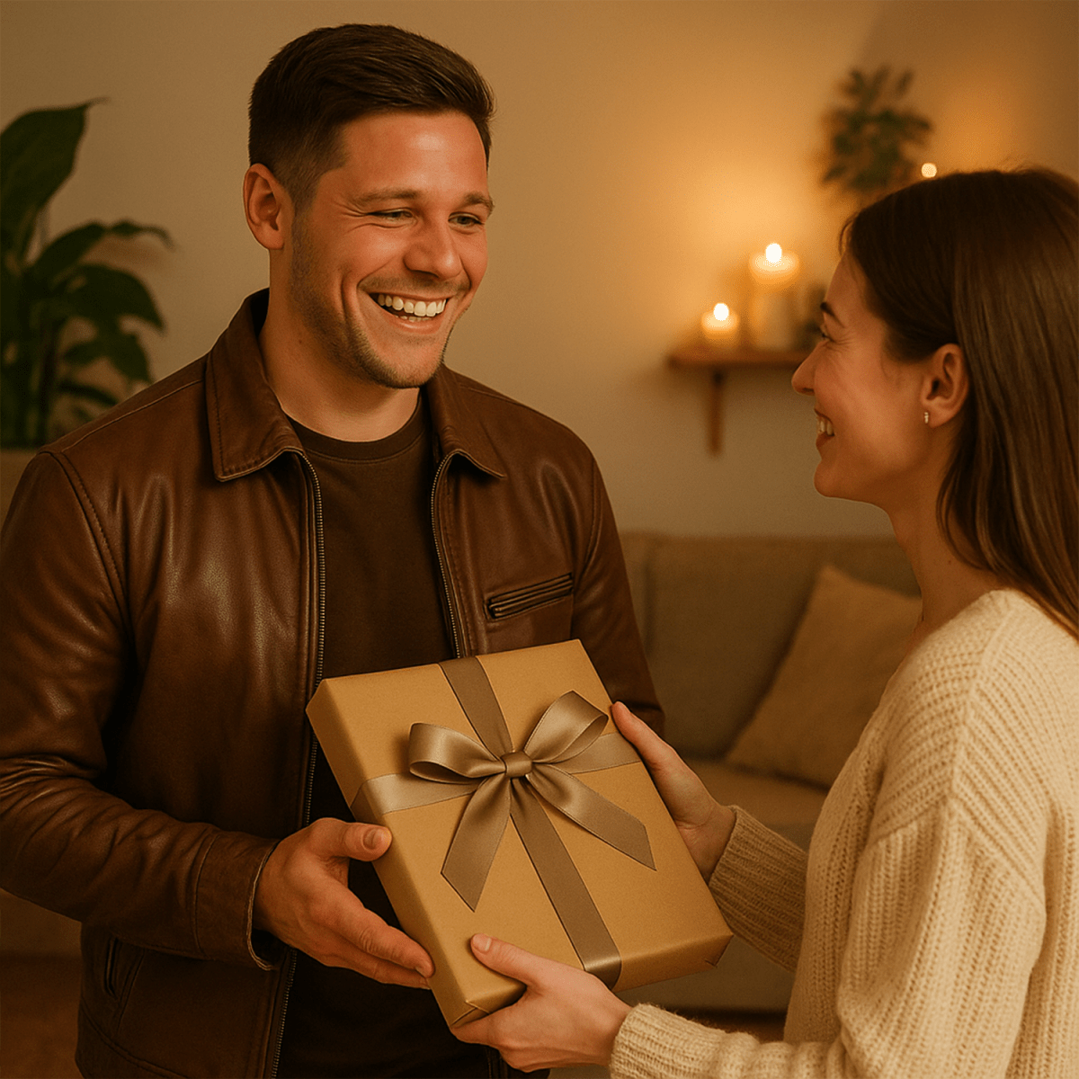 Image of Portret na 40. w stylu greckiego boga - druk na szkle, portret z Twojego zdjęcia - Wymaluj Prezent