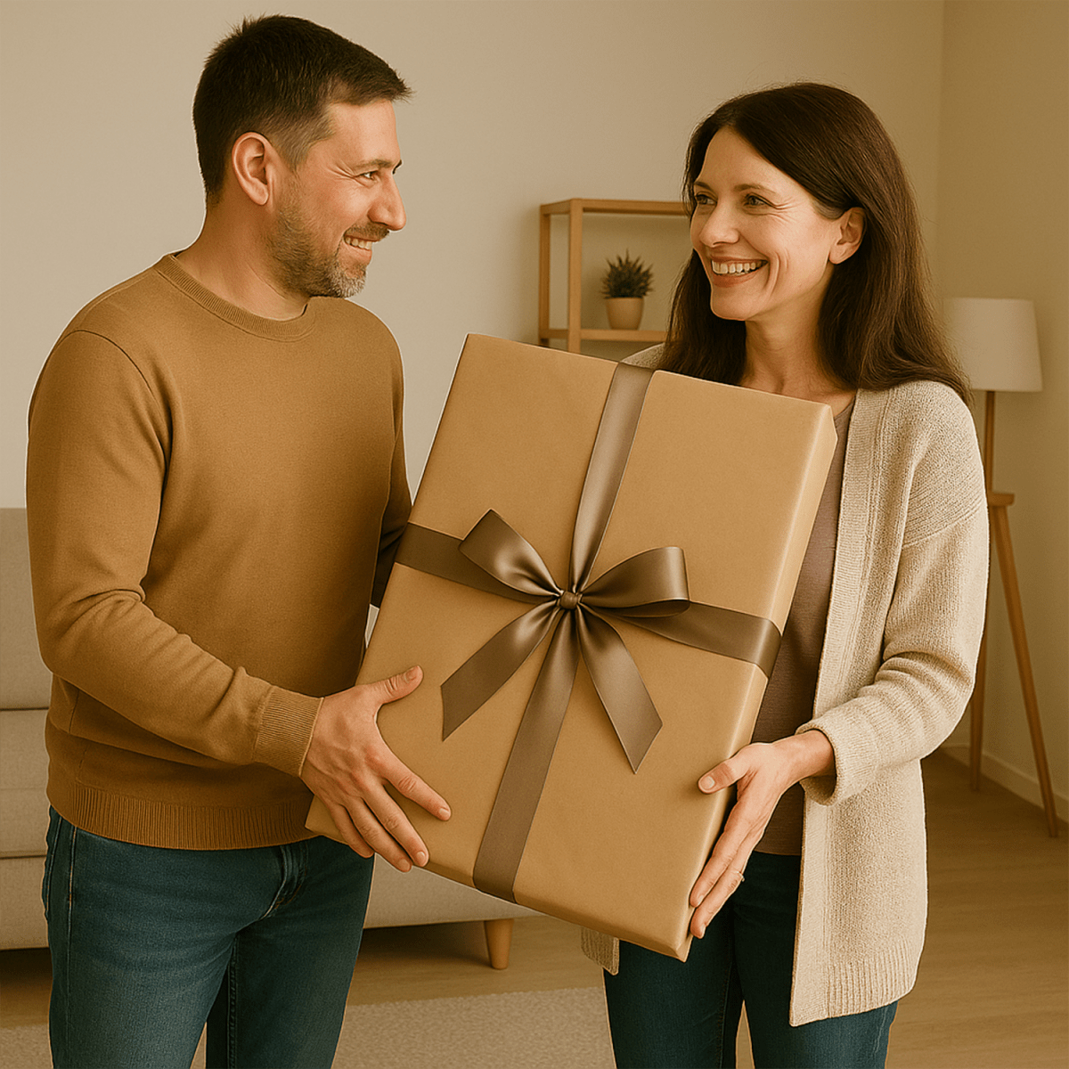 Image of Portret na szalone 50 urodziny - obraz na płótnie z Twojego zdjęcia - Wymaluj Prezent