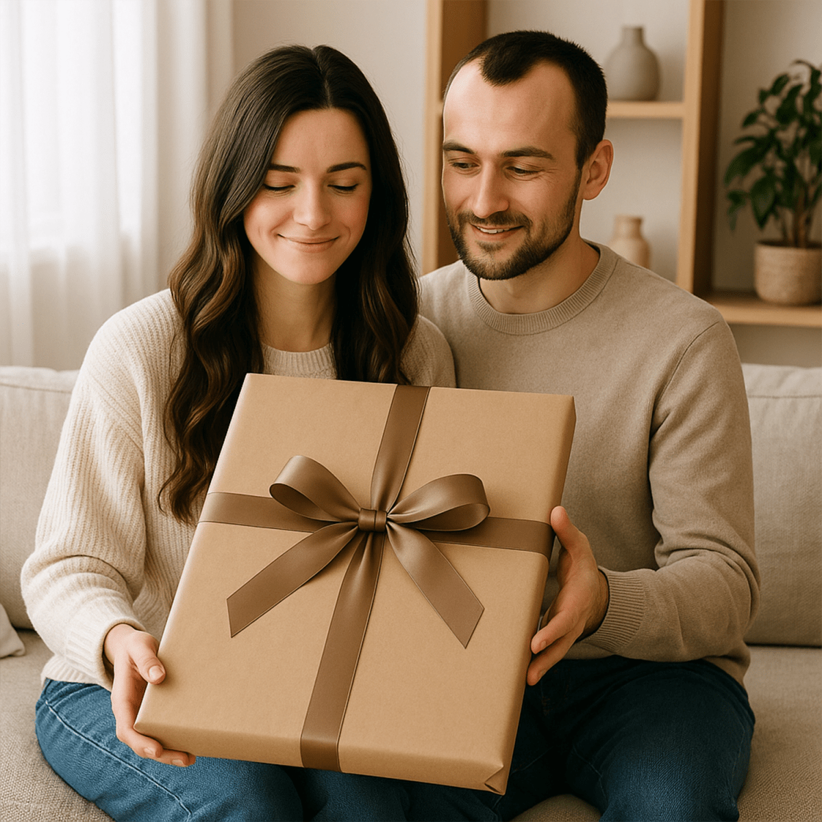 Image of Portret nowożeńców w stylu karykatury - obraz na płótnie z Twojego zdjęcia - Wymaluj Prezent