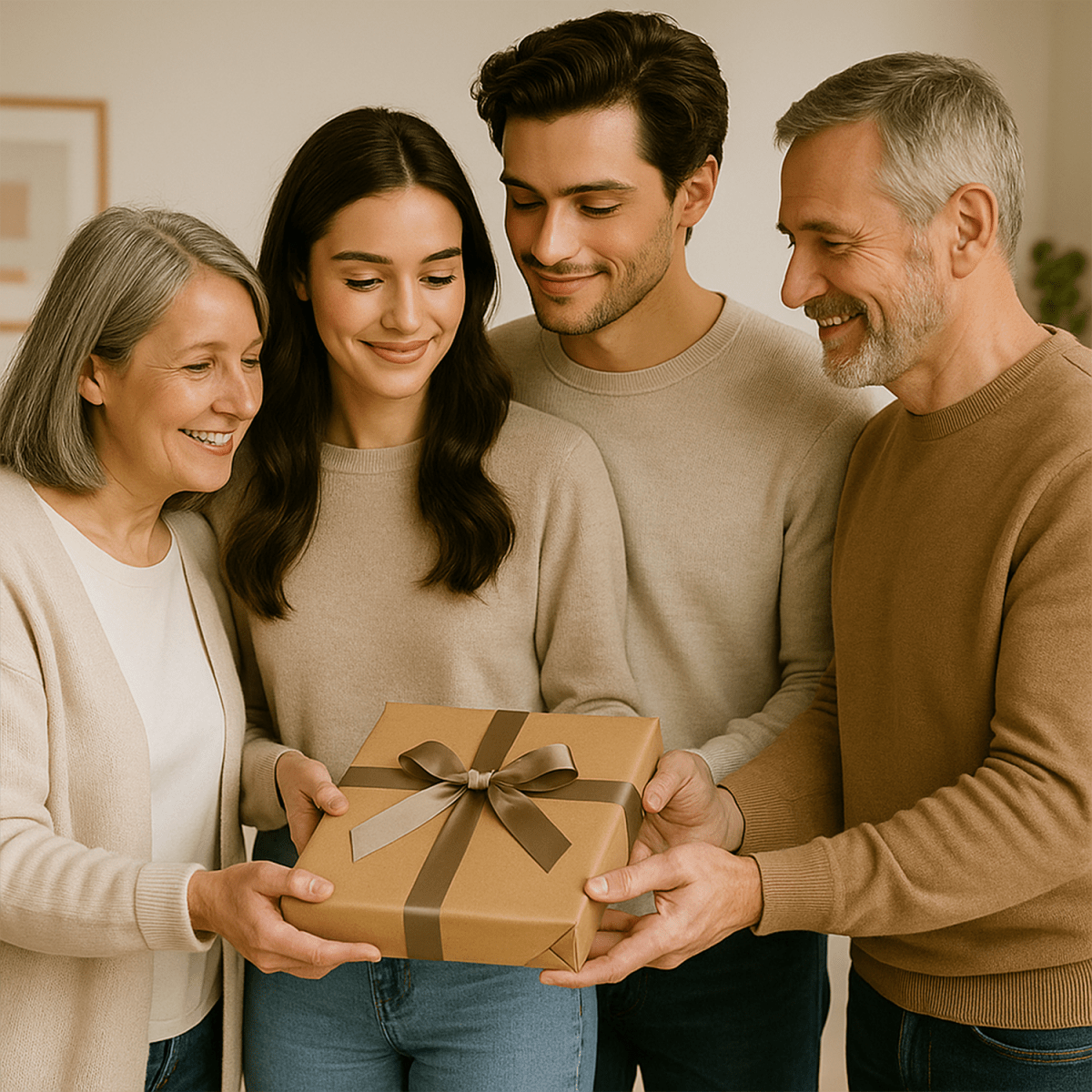 Portret pary nowożeńców - druk na szkle, portret z Twojego zdjęcia - Wymaluj Prezent