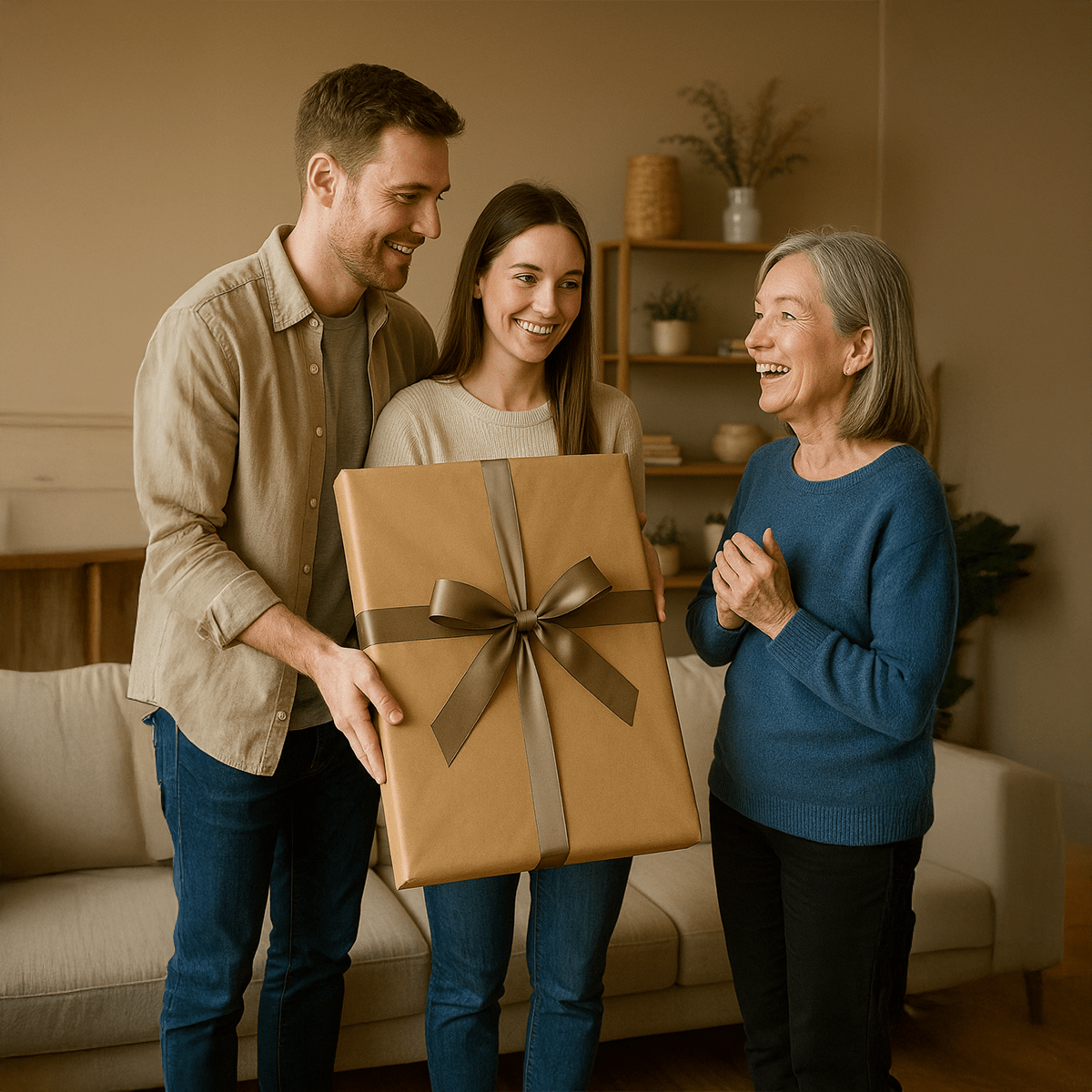 Image of Portret teściowej - obraz na płótnie z Twojego zdjęcia - Wymaluj Prezent