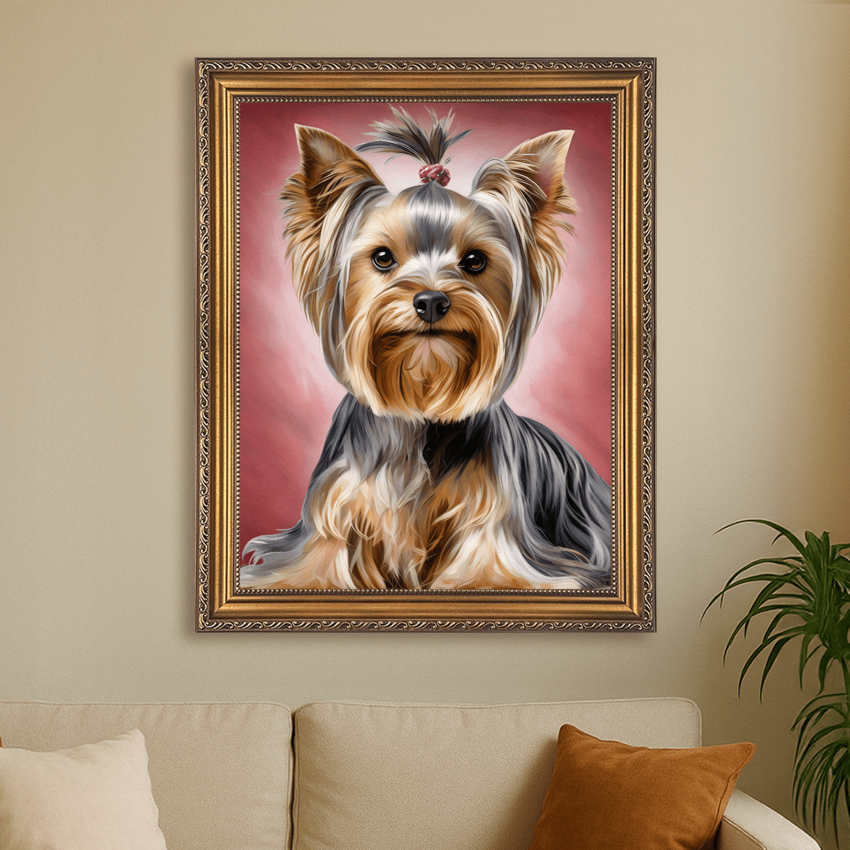 Image of Portret Twojego pupila - obraz na płótnie z Twojego zdjęcia - Wymaluj Prezent