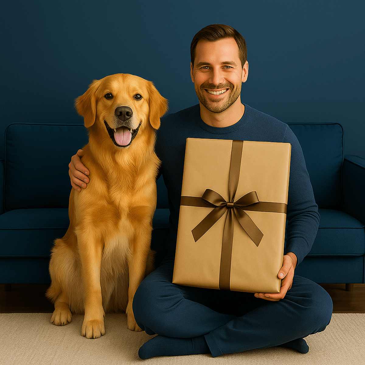 Portret ukochanego pupila - obraz na płótnie z Twojego zdjęcia - Wymaluj Prezent