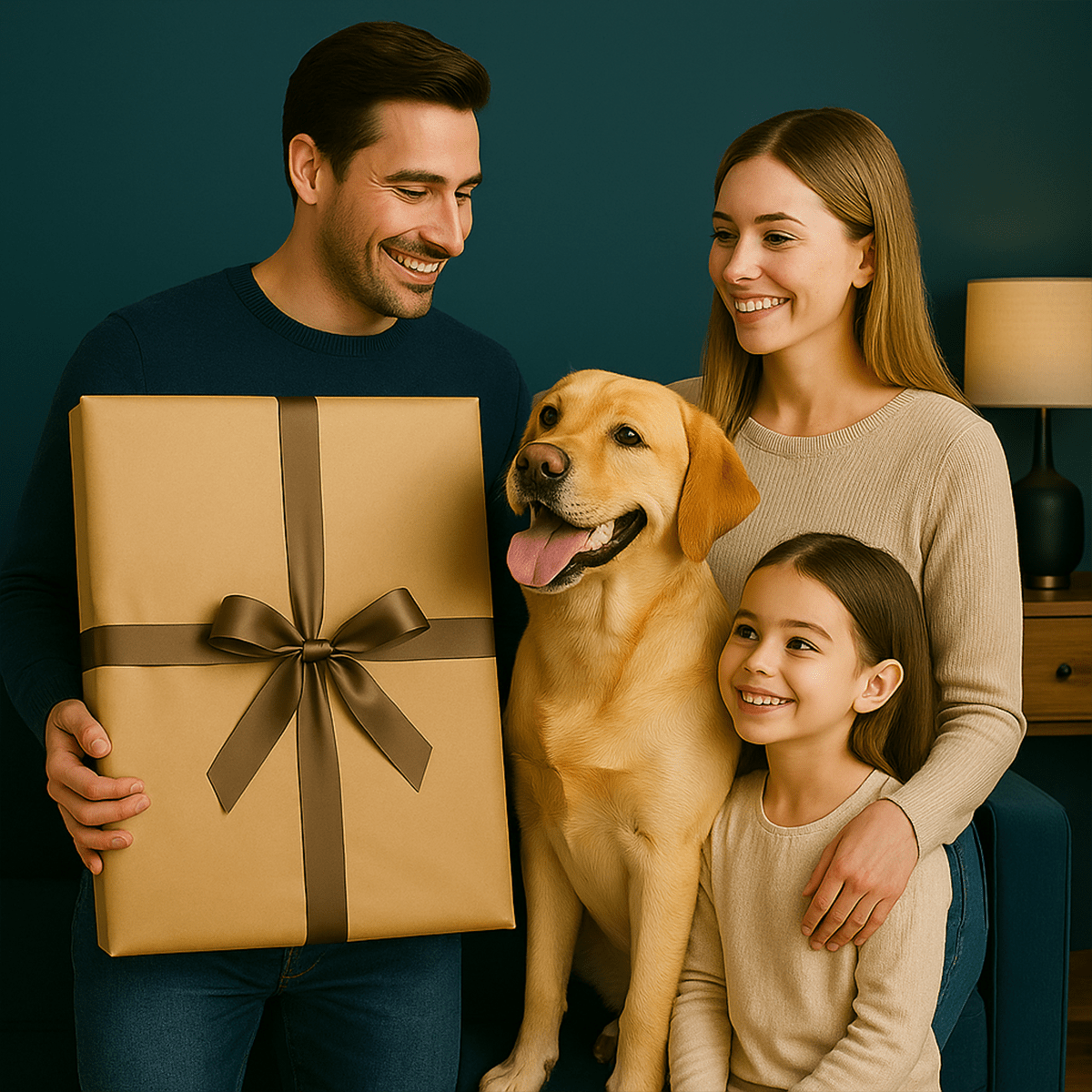 Portret ukochanego zwierzaka - obraz na płótnie z Twojego zdjęcia - Wymaluj Prezent