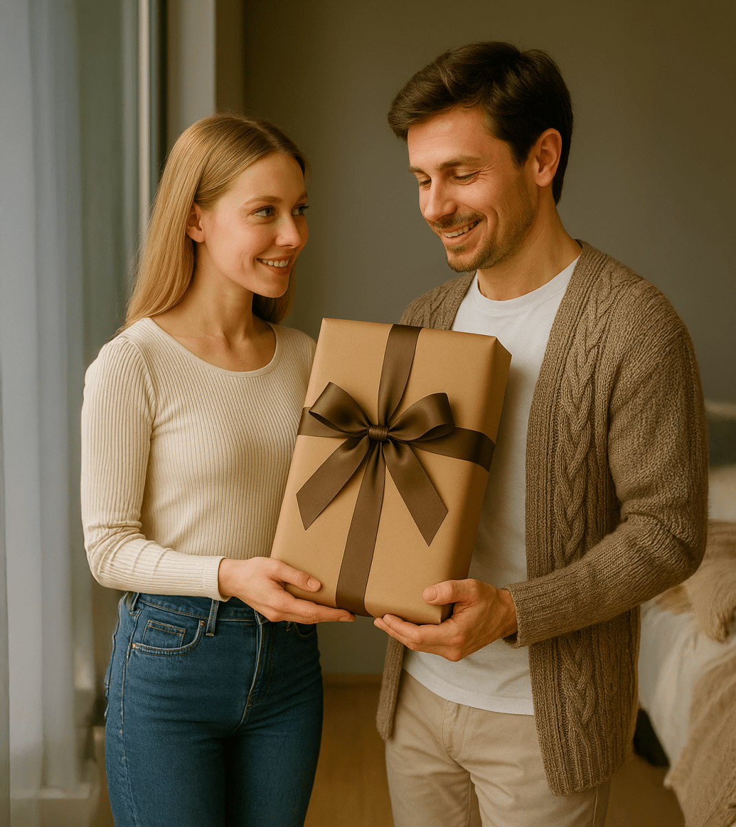 Image of Portret w stylu American Psycho - obraz na płótnie z Twojego zdjęcia - Wymaluj Prezent