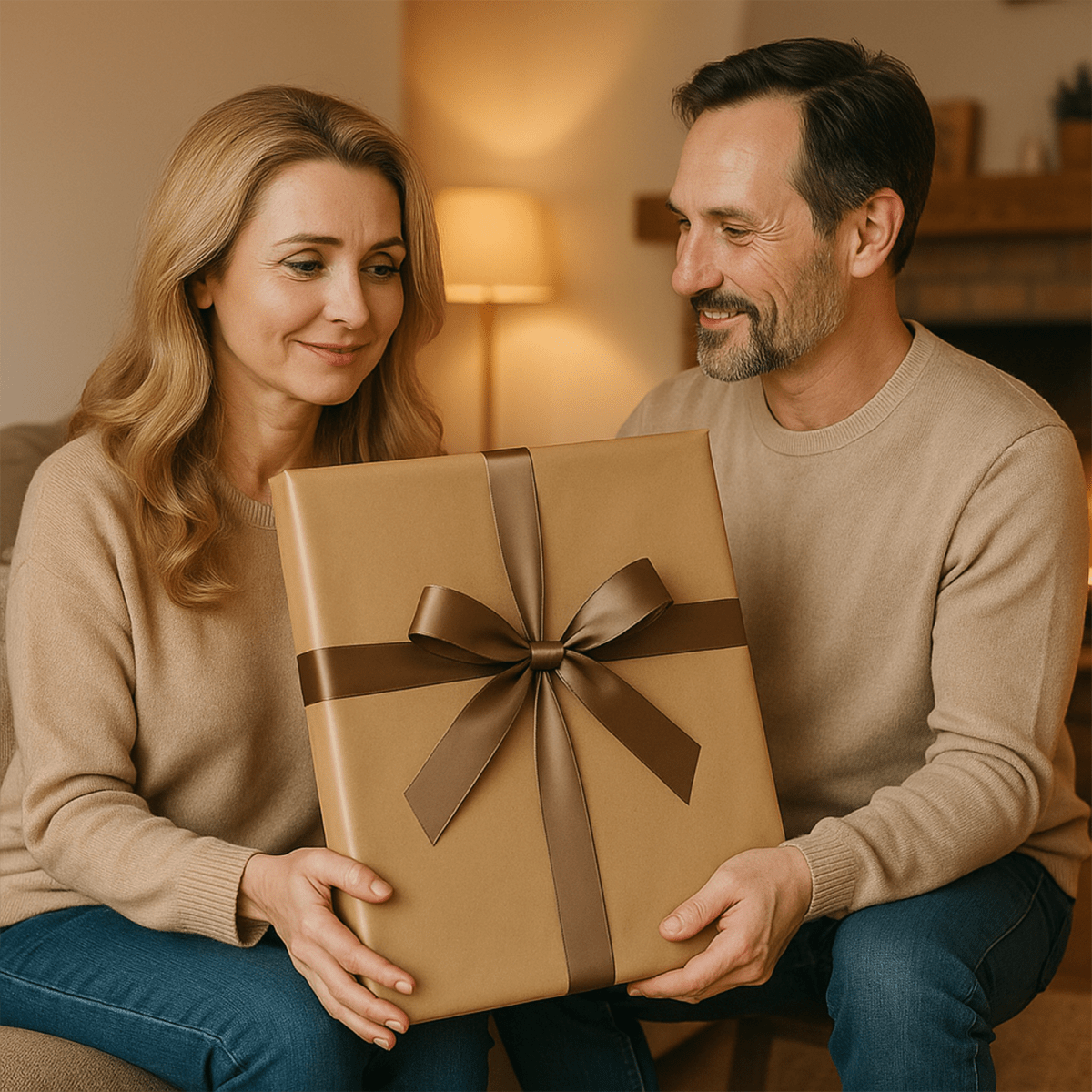 Portret w stylu gwiazdy na 50 urodziny - obraz na płótnie z Twojego zdjęcia - Wymaluj Prezent