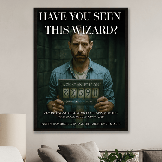 Portret więźnia Azkabanu - plakat z Twojego zdjęcia