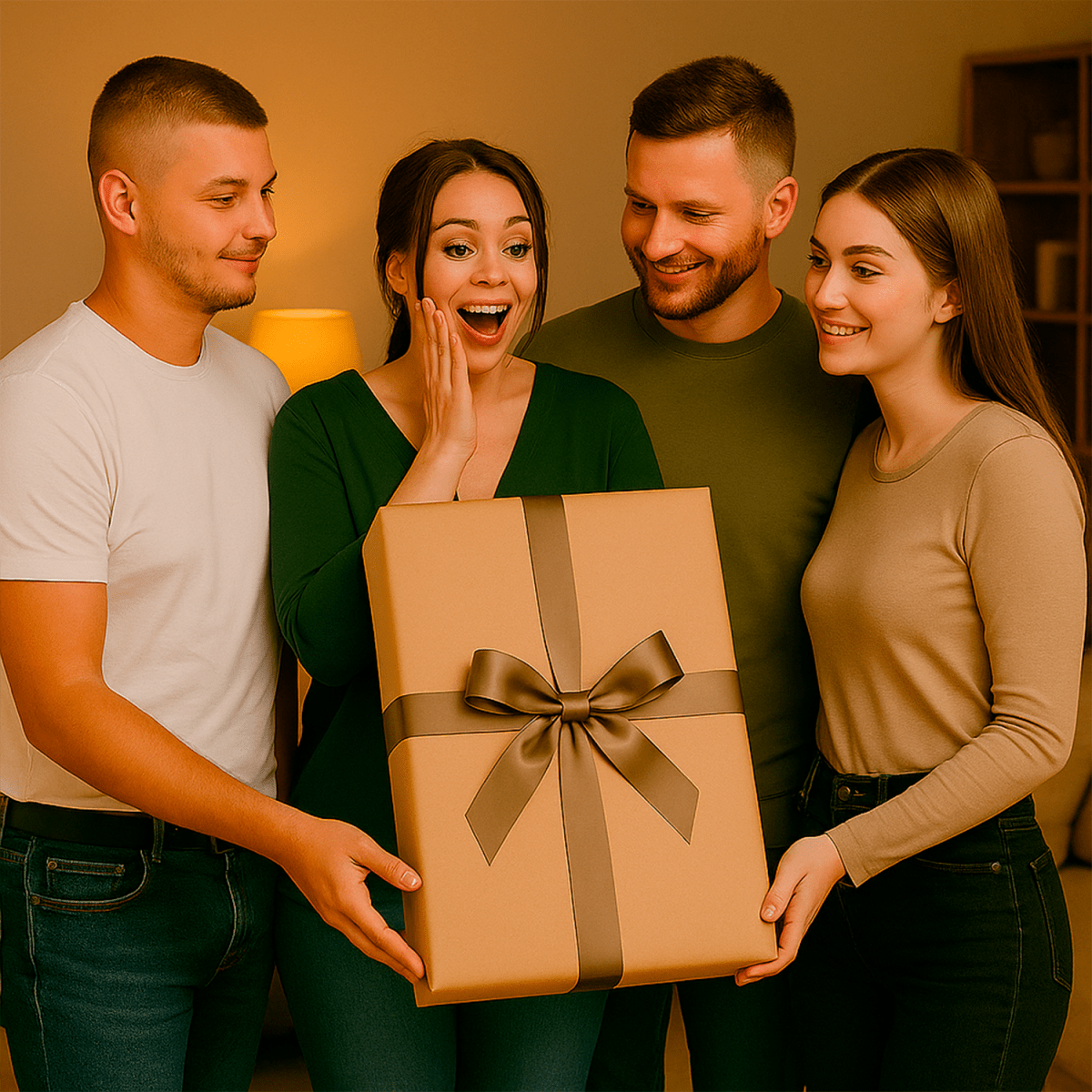 Portret z dnia ślubu - obraz na płótnie z Twojego zdjęcia - Wymaluj Prezent