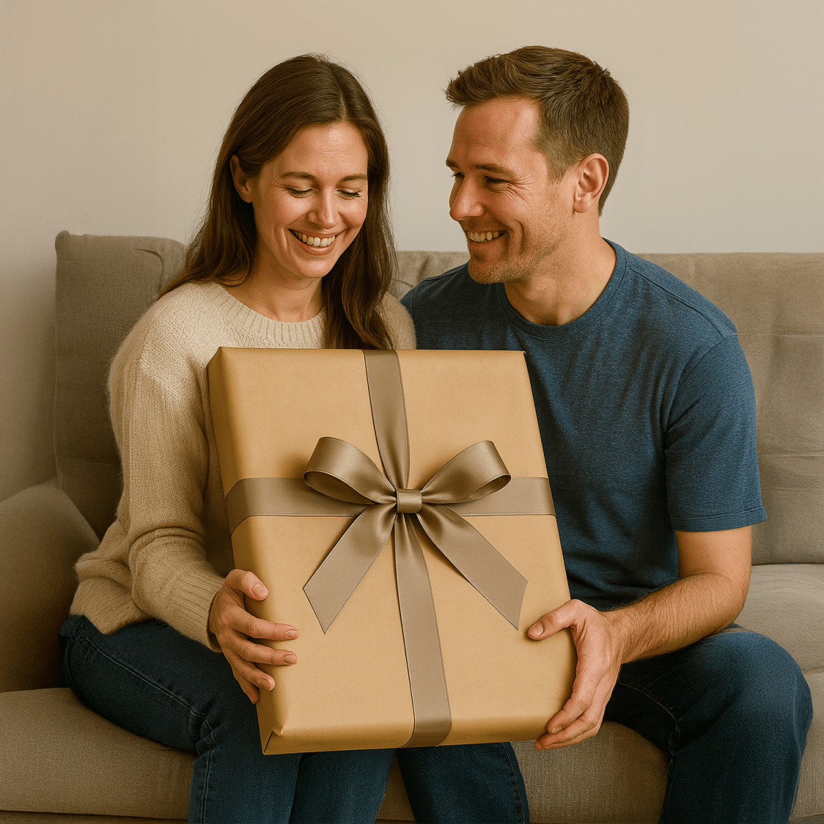 Image of Toast królewskiej pary - obraz na płótnie z Twojego zdjęcia - Wymaluj Prezent