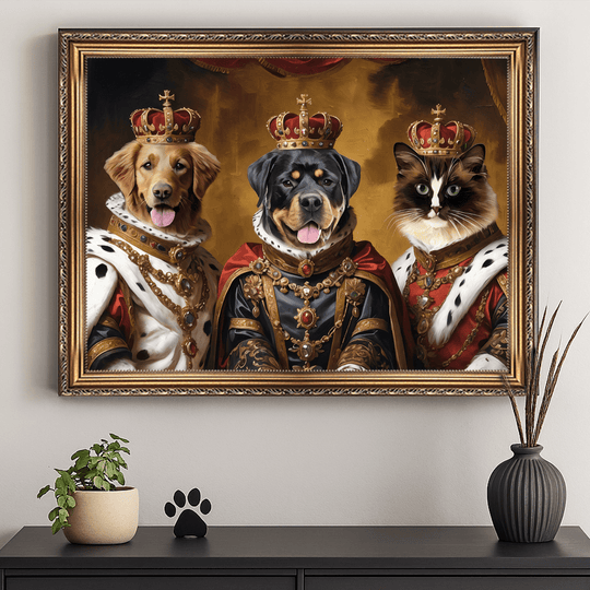 Trzej królowie - obraz na płótnie z Twojego zdjęcia