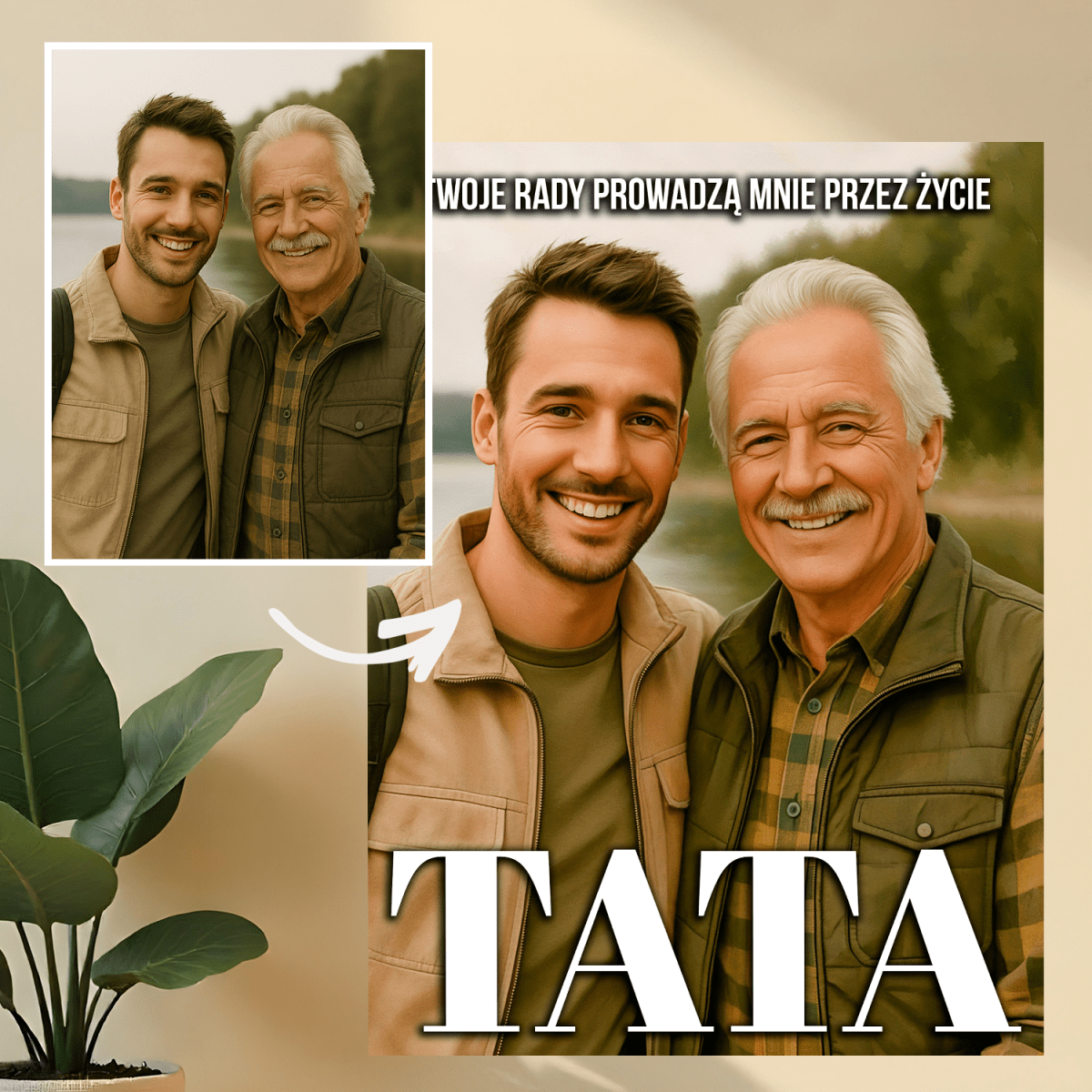 Twoje rady - druk na szkle, portret z Twojego zdjęcia - Wymaluj Prezent