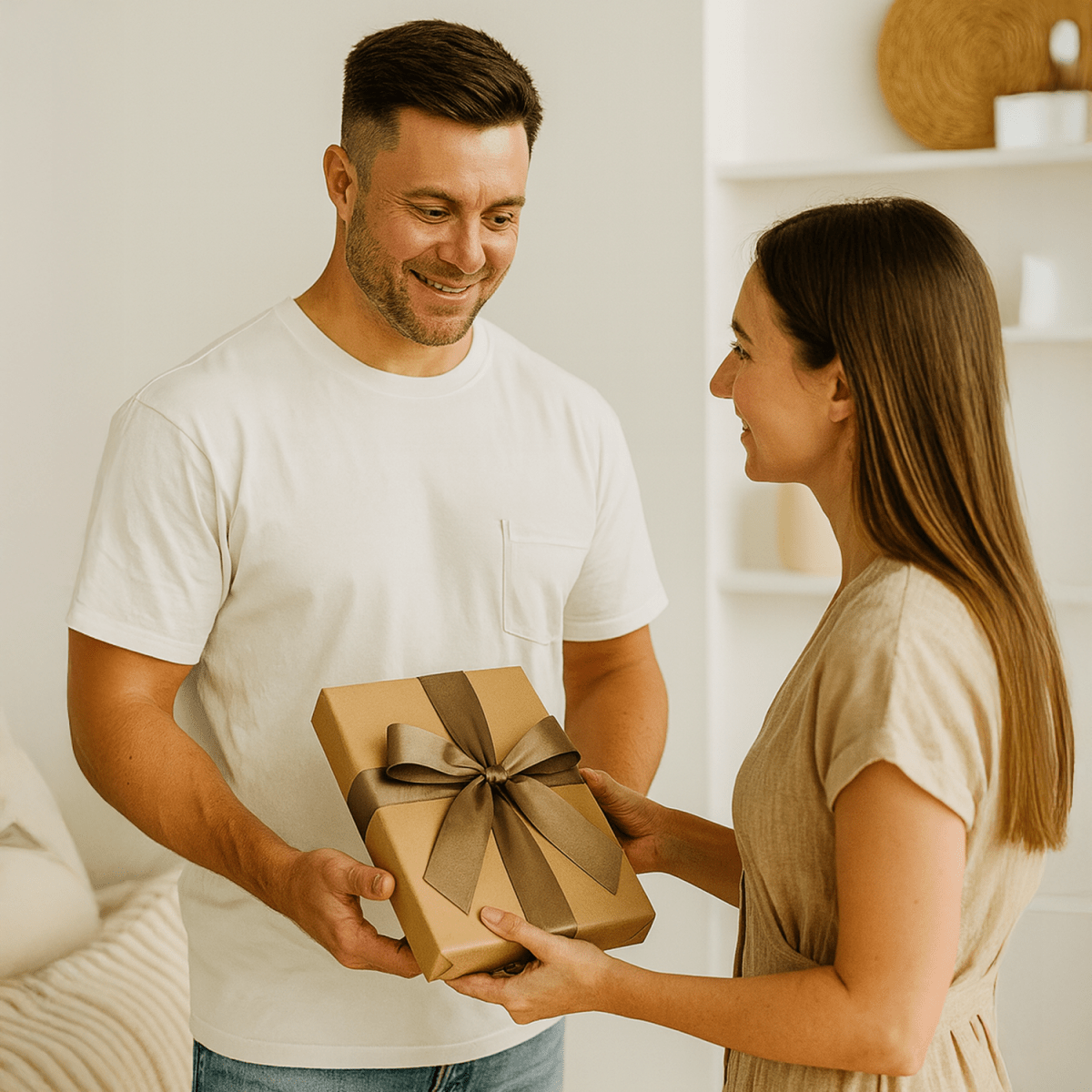 Image of Urodzinowy portret mężczyzny z piwem - druk na szkle, portret z Twojego zdjęcia - Wymaluj Prezent