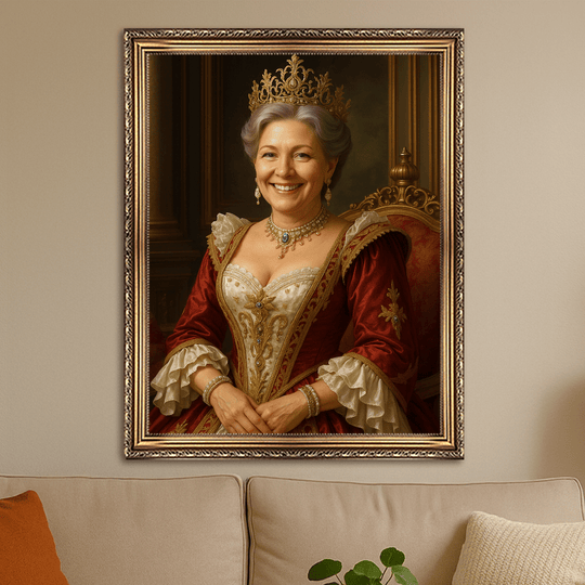 Wasza wysokość - obraz na płótnie z Twojego zdjęcia