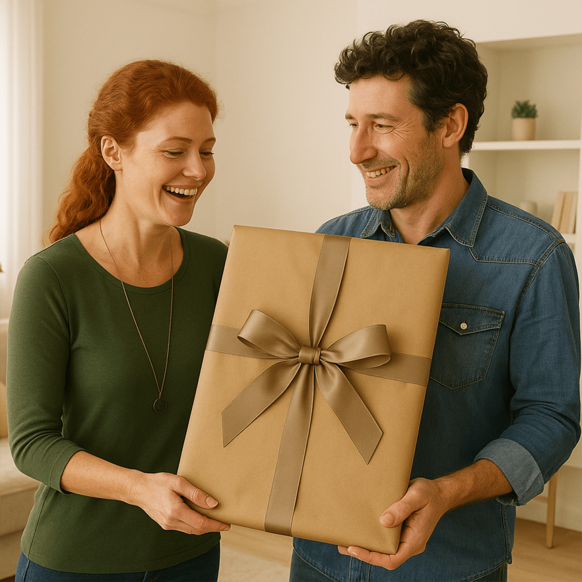 Image of Wspólna karykatura na 30 rocznicę - plakat z Twojego zdjęcia - Wymaluj Prezent