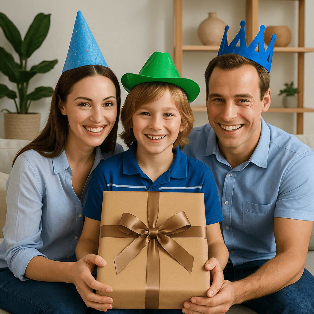 Z okazji 10 urodzin - druk na szkle, portret z Twojego zdjęcia - Wymaluj Prezent